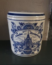 Pot Avec Couvercle Delft Blauw