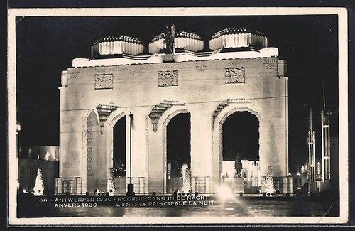 Carte postale anvers - carte,