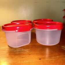 Tupperware New 200 ml each mm round #1 set of 4 pcs