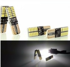 4x Ampoules T10 LED W5W Canbus