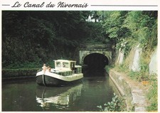 58 SAINT REVERIEN BARGE COMING OUT OF THE PORT BRULE TUNNEL