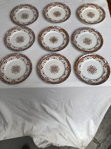 Assiettes plates faience - plates,