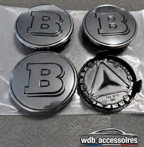 Lot caches moyeux brabus - de,