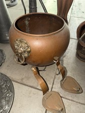 objet En Cuivre Obus , Et Set
