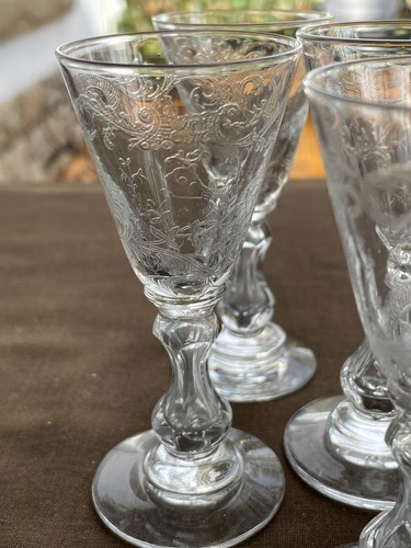Lot verres liqueur - liqueur, cristal