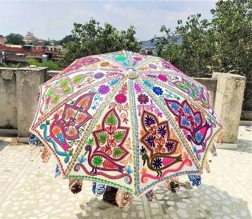 Garden parasol handmade - garden,