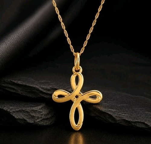 Pendentif chaîne jaune - et, or