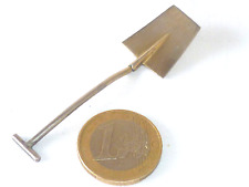 ANTIQUE SOLID SILVER MINIATURE SHOVEL