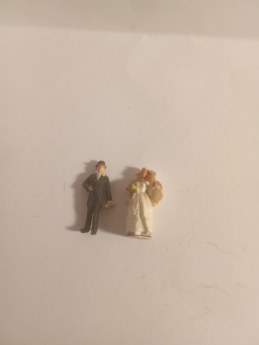 Figurine modelisme mariés - figurine, ho