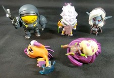 Lot WOW Warcraft Blizzard Ent Cute but Deadly Series Murloc Zeratul Figure 3"
