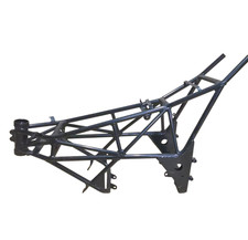 Cadre moto piste Conti RX 356 V1/V2, fixation moteur basse, noir neuf déstockage