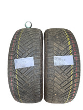 2 PNEUS D'OCCASION 195/55 R 16 87V LINGLONG 4 SAISONS M+S 6 MM DOT 1823