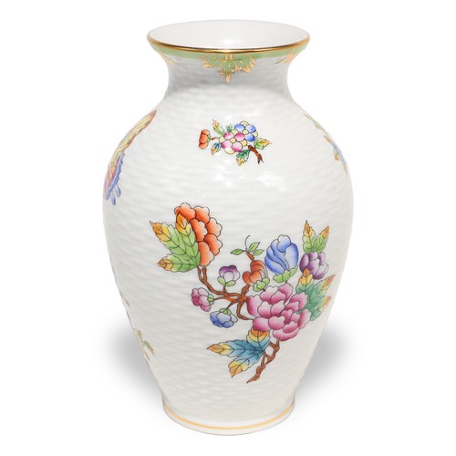 Herend reine victoria vase - herend, –