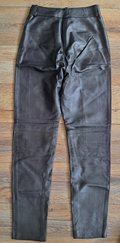 Pantalon cuir noir la - noir, de
