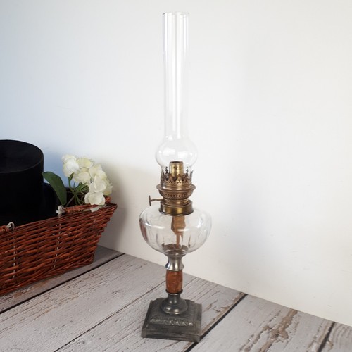 Lampe huile vintage - lampe, à