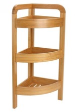 Etagère d'angle en Bambou