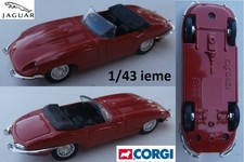 Jaguar type E cabriolet serie 2 rouge 1/43 d'origine corgi classics