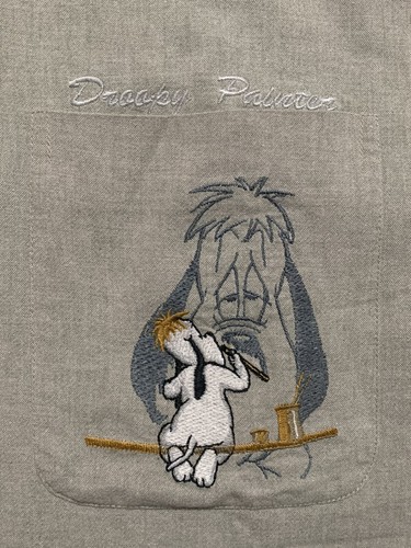 Chemise droopy painter brodée - chemise,