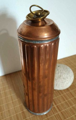 Ancienne bouillotte cuivre - ancienne,