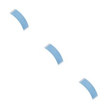 1/2/3 12Pcs Tabs Tape in Hair