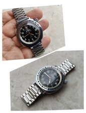 80s VOSTOK KOMANDIRSKIE TANK VINTAGE USSR RUSSIAN DIVER WATCH WATCHES 39mm WORKING