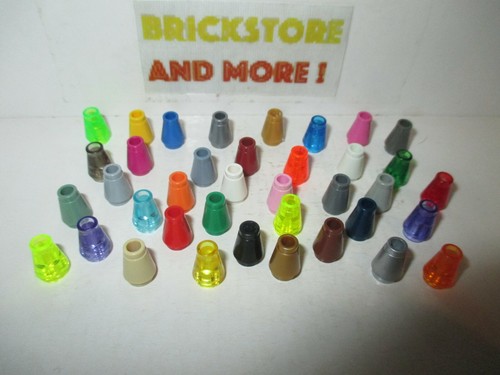 Lego brick brique round cone - brick,