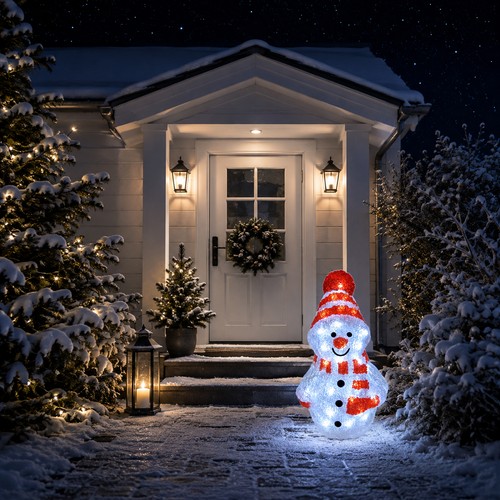 Bonhomme neige led - neige,