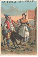 MONTAUBAN SOURCE DES RIBANS HABERDASHERY LINGERIE LE CIDRE HOMME A DOS D ANE