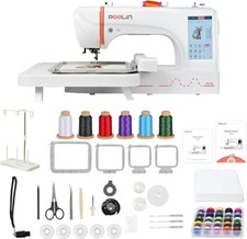 Machine À Broder, EOC06,  Digitale,Tactile, Logo, 8 Couleurs, Industriell