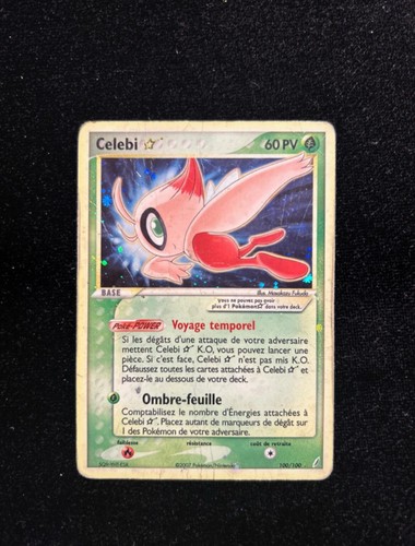 Carte pokemon celebi star - pokemon,