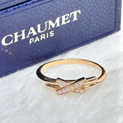 Chaumet ring with diamonds - with,