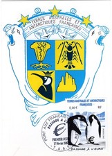 348- TAAF  - CARTE   1er JOUR