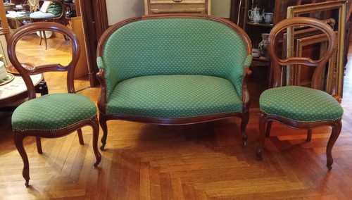 Ensemble ancienne banquette - ensemble,