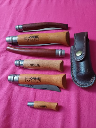 Opinel lot couteaux pliants