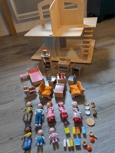Maison personnages haba - maison,