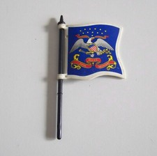 PLAYMOBIL (B2120) WESTERN SOLDIERS - Northern Flag 3034 4072 (Small Brands)