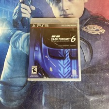Sony Gran Turismo 6 Anniversary Edition PlayStation 3, 2014 PS3 No Manual Works