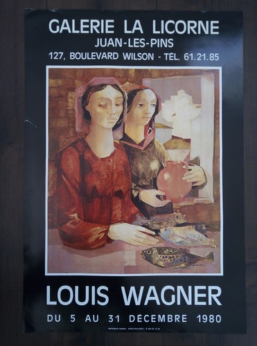 Affiche exposition louis - d'exposition,