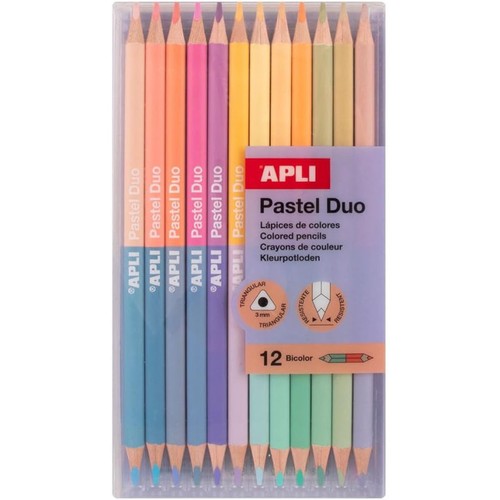 Crayons couleurs double - couleurs,