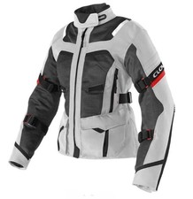 Veste Moto Femme Estivale Clover Ventouring-4 Noir/Gris 17022-N/GR