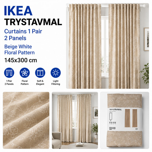 Rideaux ikea trystavmal - ikea, 1