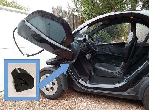 Butée porte renault twizy - butée, de