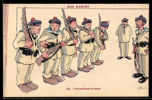 Carte postale artiste henri - postale,