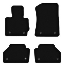 Tapis de sol en velours noir