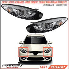 Phares avant noir gauche/droit