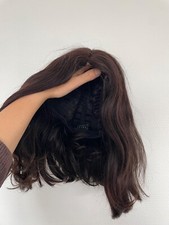 Perruque Naturelle Noir Femme