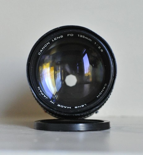 Objectif canon 135mm 2 8 - objectif,