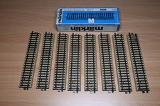 Marklin 5106 HO M Track Metal - Partial Box of 8 Pieces