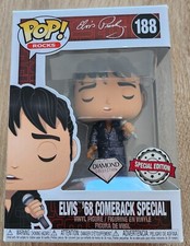 ELVIS PRESLEY - ELVIS '68 COMEBACK SPECIAL  - POP ! ROCKS FIGURINE EN VINYLE 188