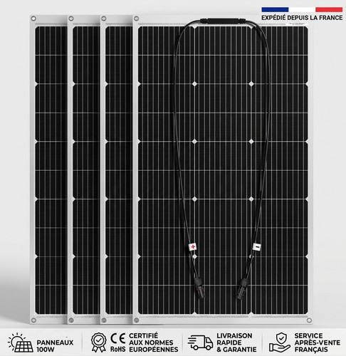 Panneau solaire flexible 100w - panneau,